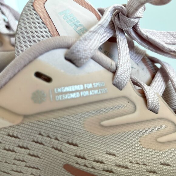 Nike Zoom Winflo 7 Barely Rose Womens Running Sneakers Size 6.5 CJ0302-601 - Picture 7 of 10